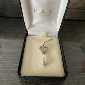 KAY Jewelers Necklace Open Heart Necklace